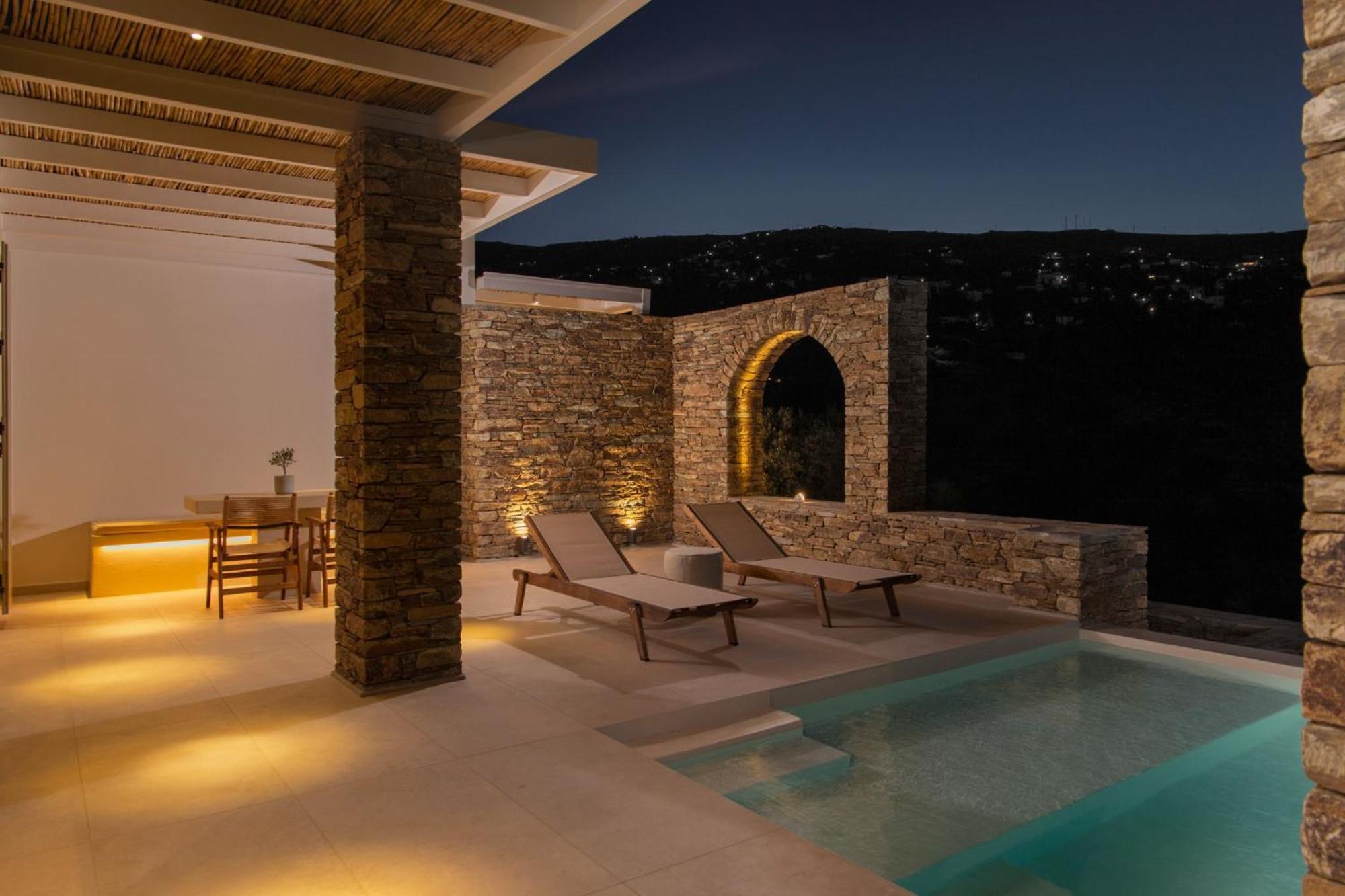 Casa Di Fiori Andros Suites מראה חיצוני תמונה