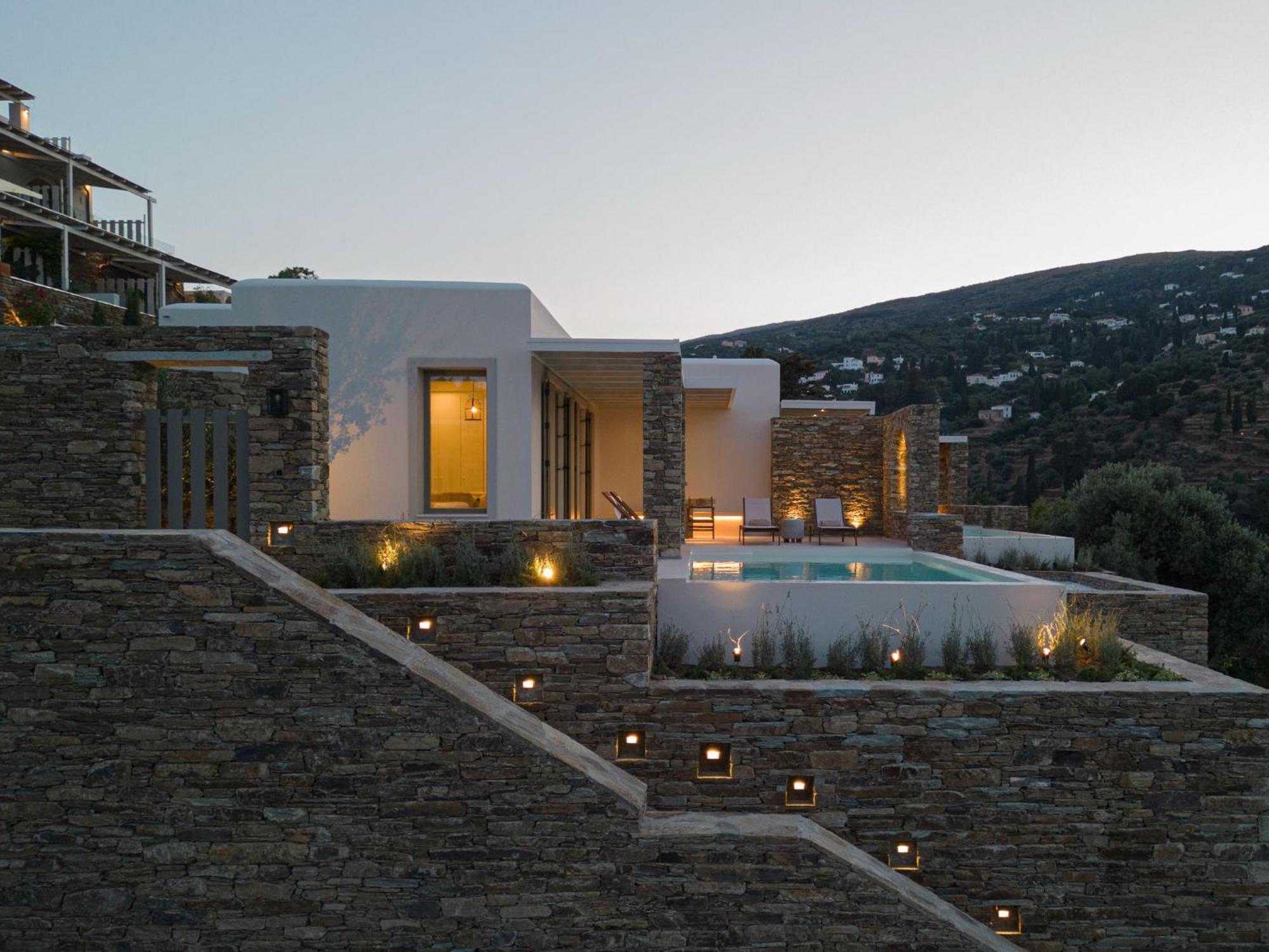 Casa Di Fiori Andros Suites חדר תמונה