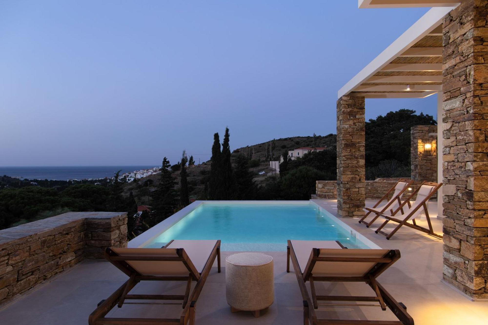 Casa Di Fiori Andros Suites חדר תמונה