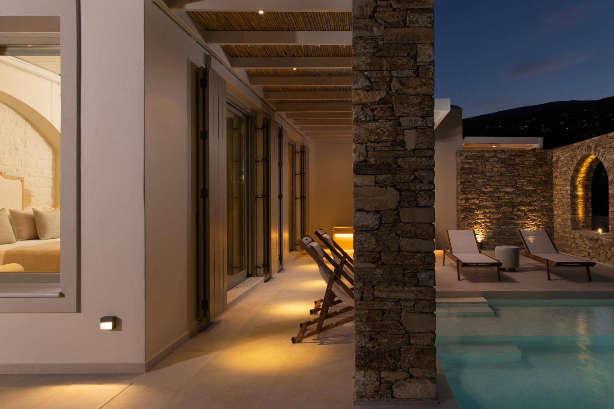 Casa Di Fiori Andros Suites חדר תמונה