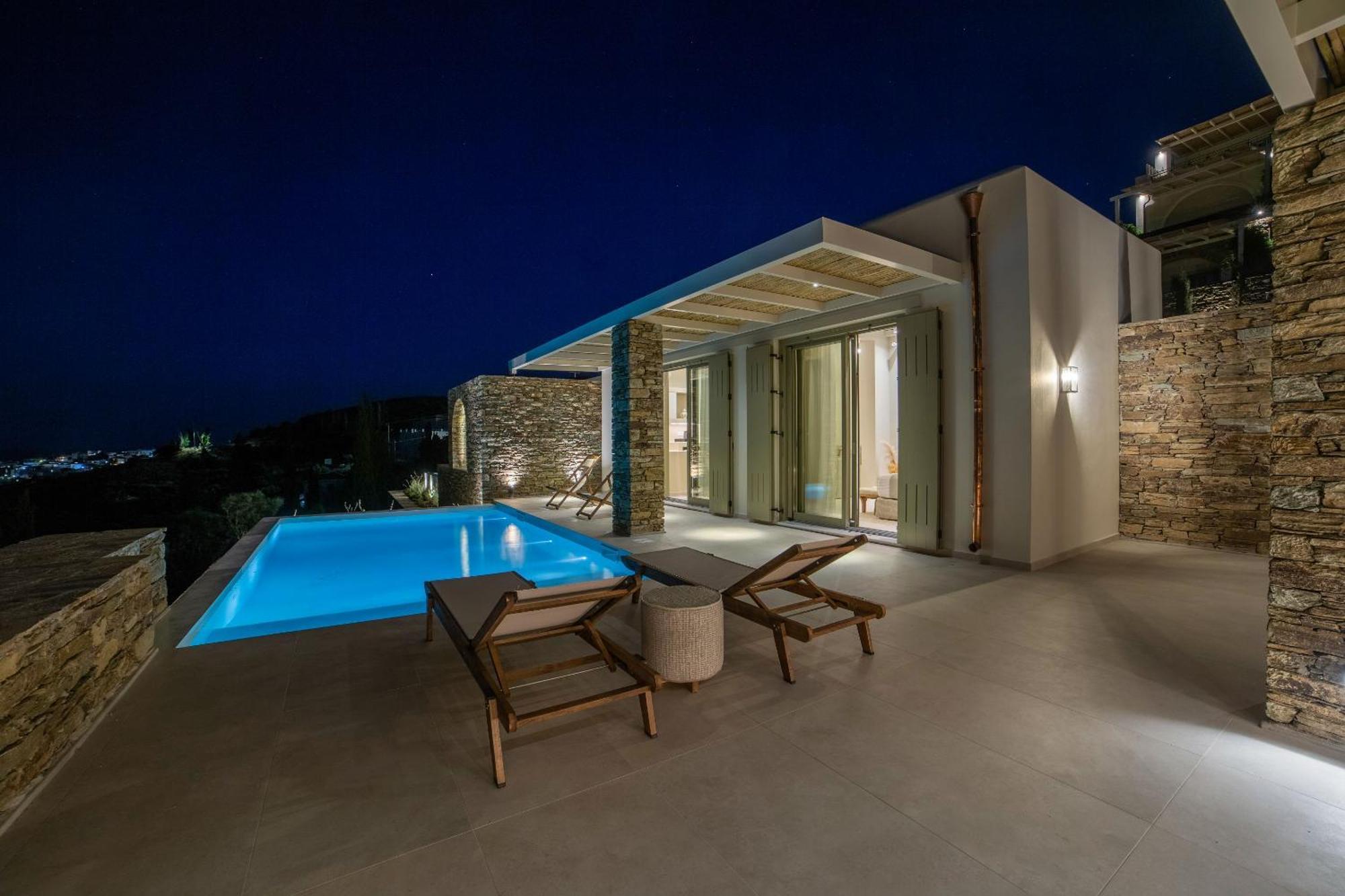 Casa Di Fiori Andros Suites חדר תמונה