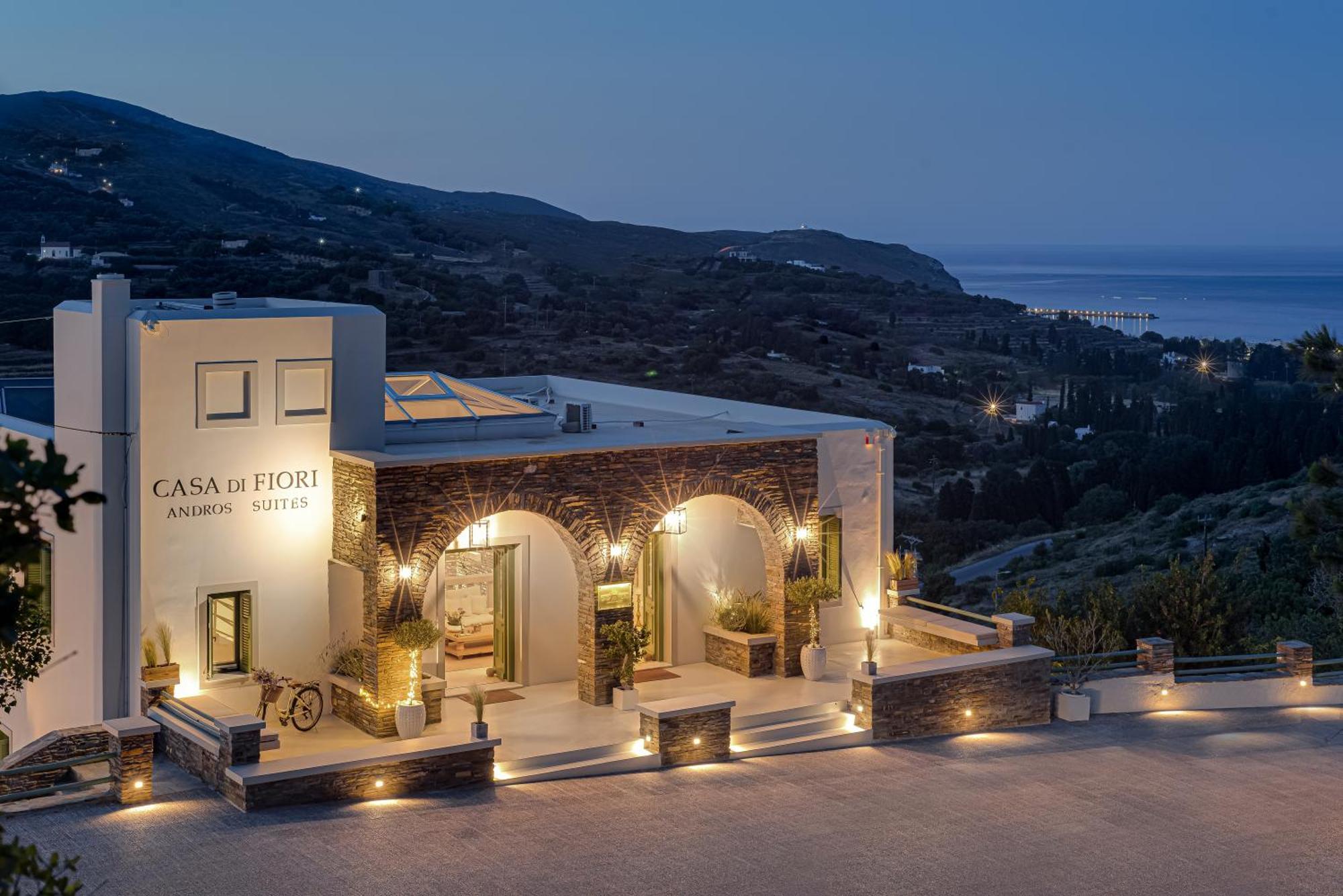 Casa Di Fiori Andros Suites חדר תמונה